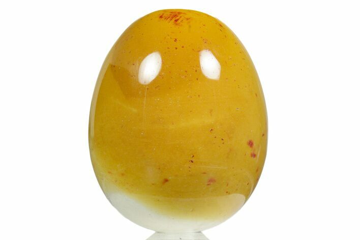 Vibrant Polished Mookaite Jasper Egg - Australia #356283